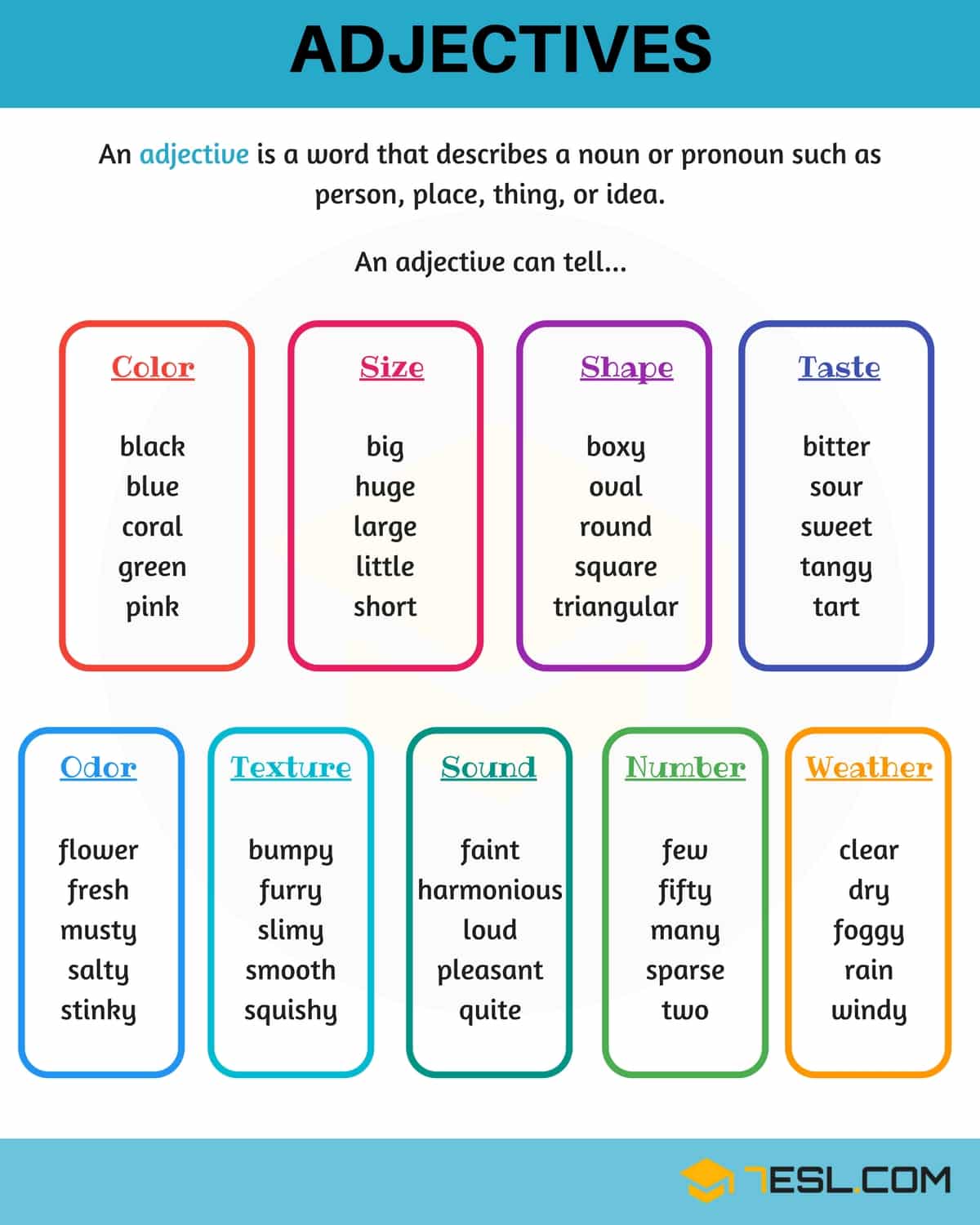 adjectives