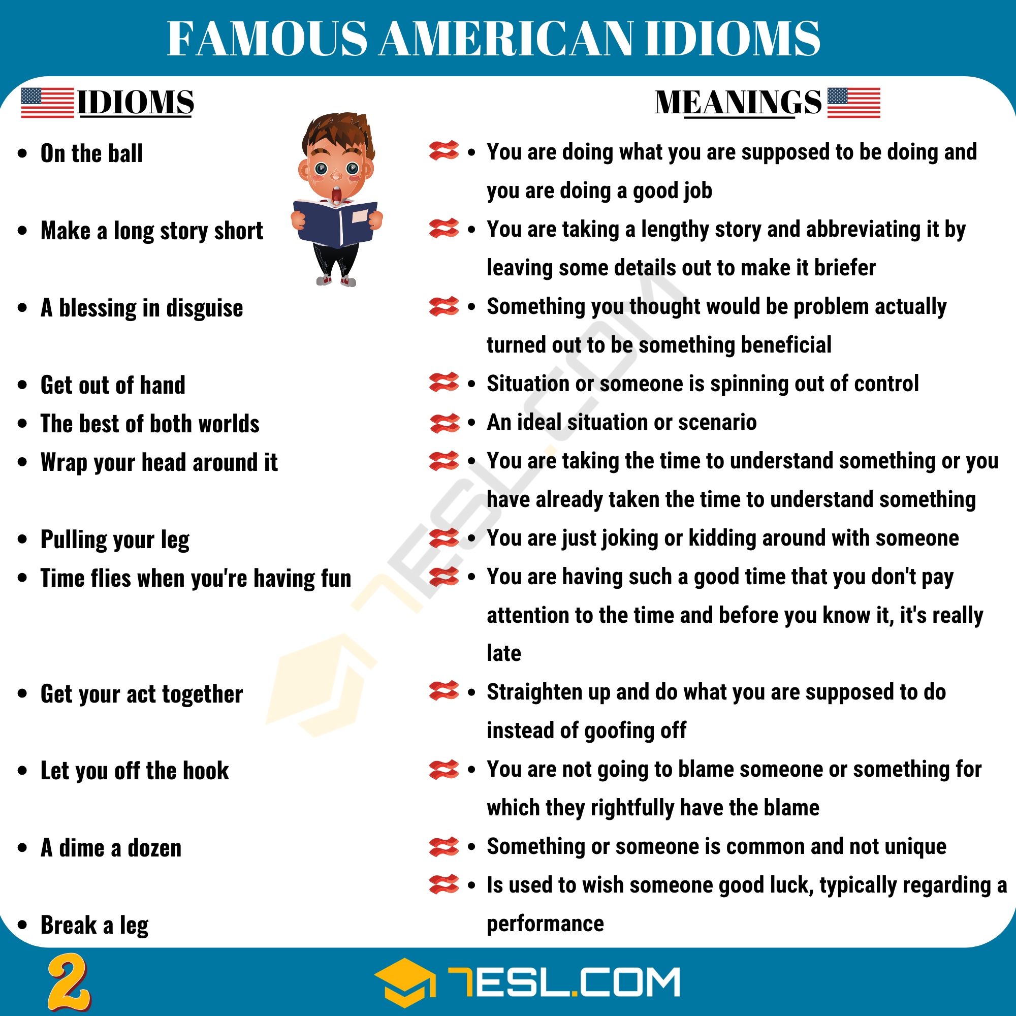 Famous American Idioms