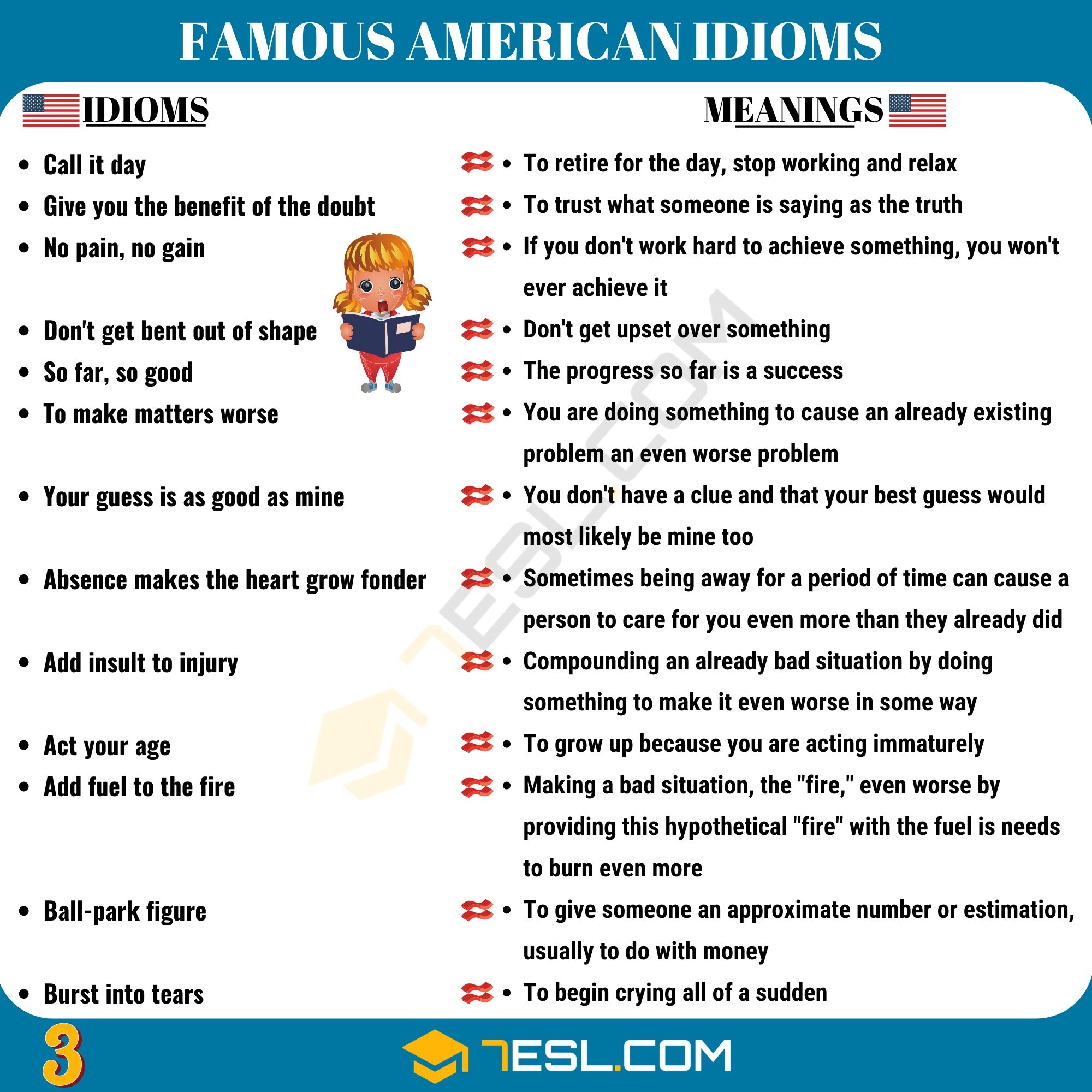 List of American Idioms
