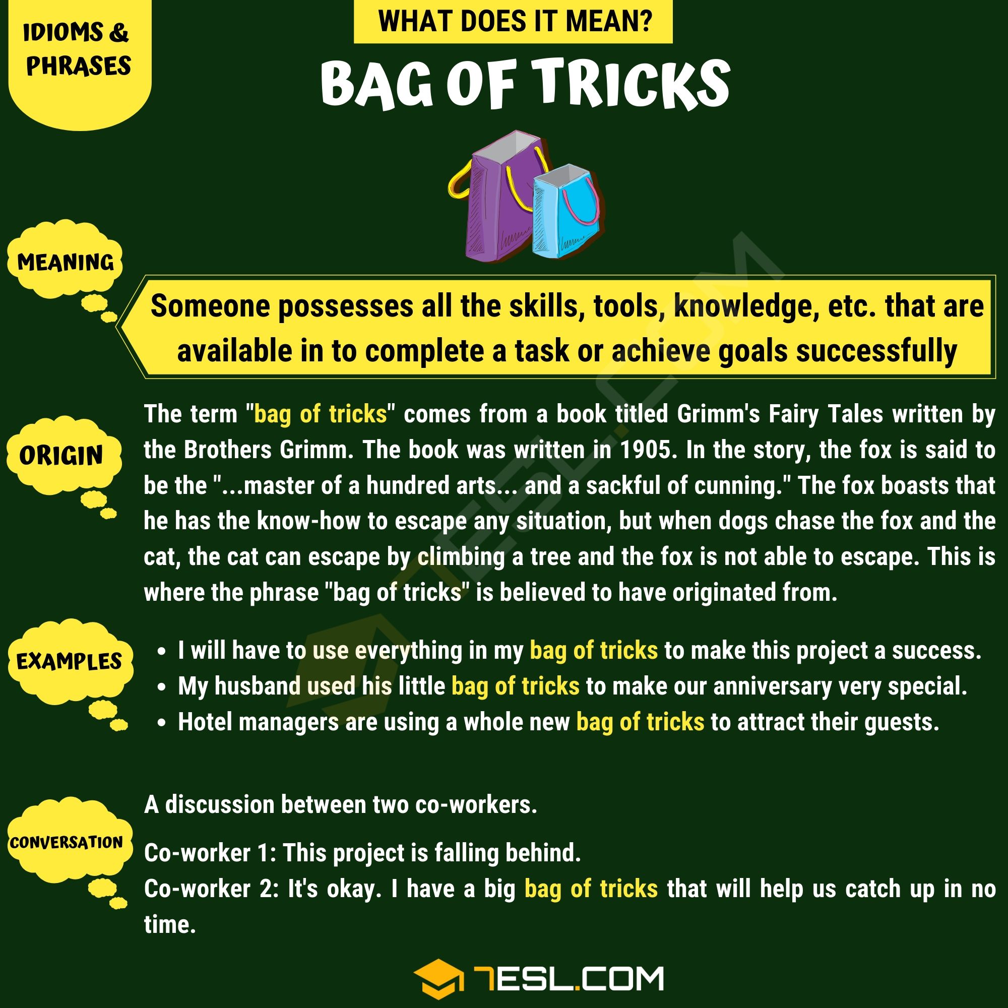 Bag of Tricks Meaning
