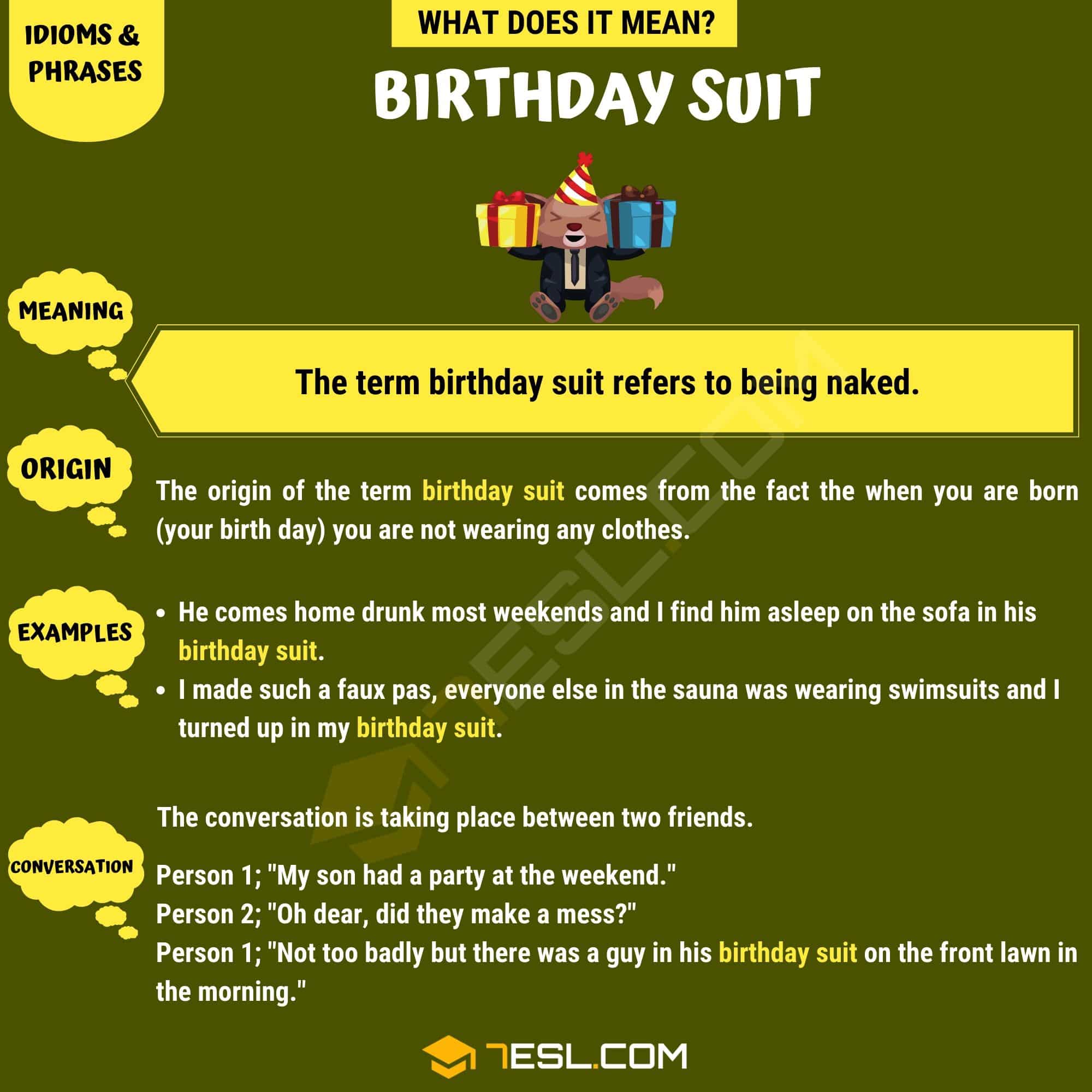 Birthday Suit