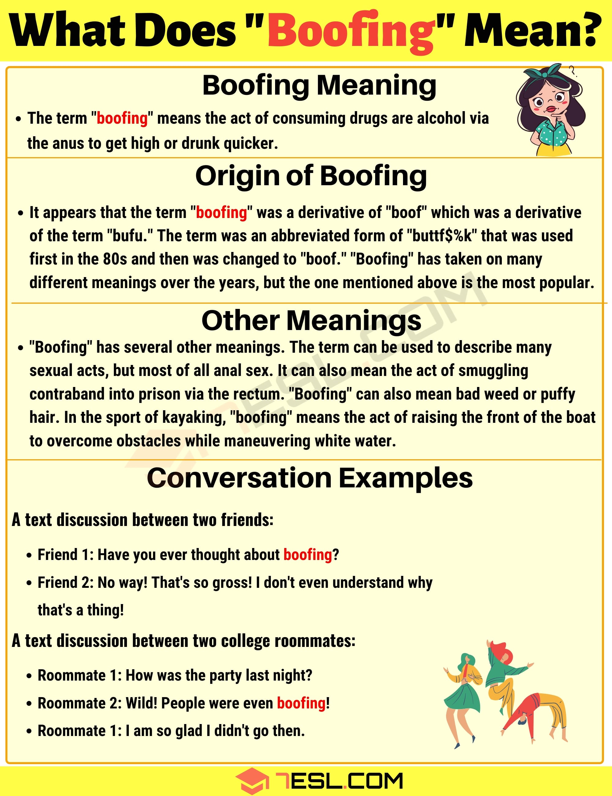 Boofing Meaning