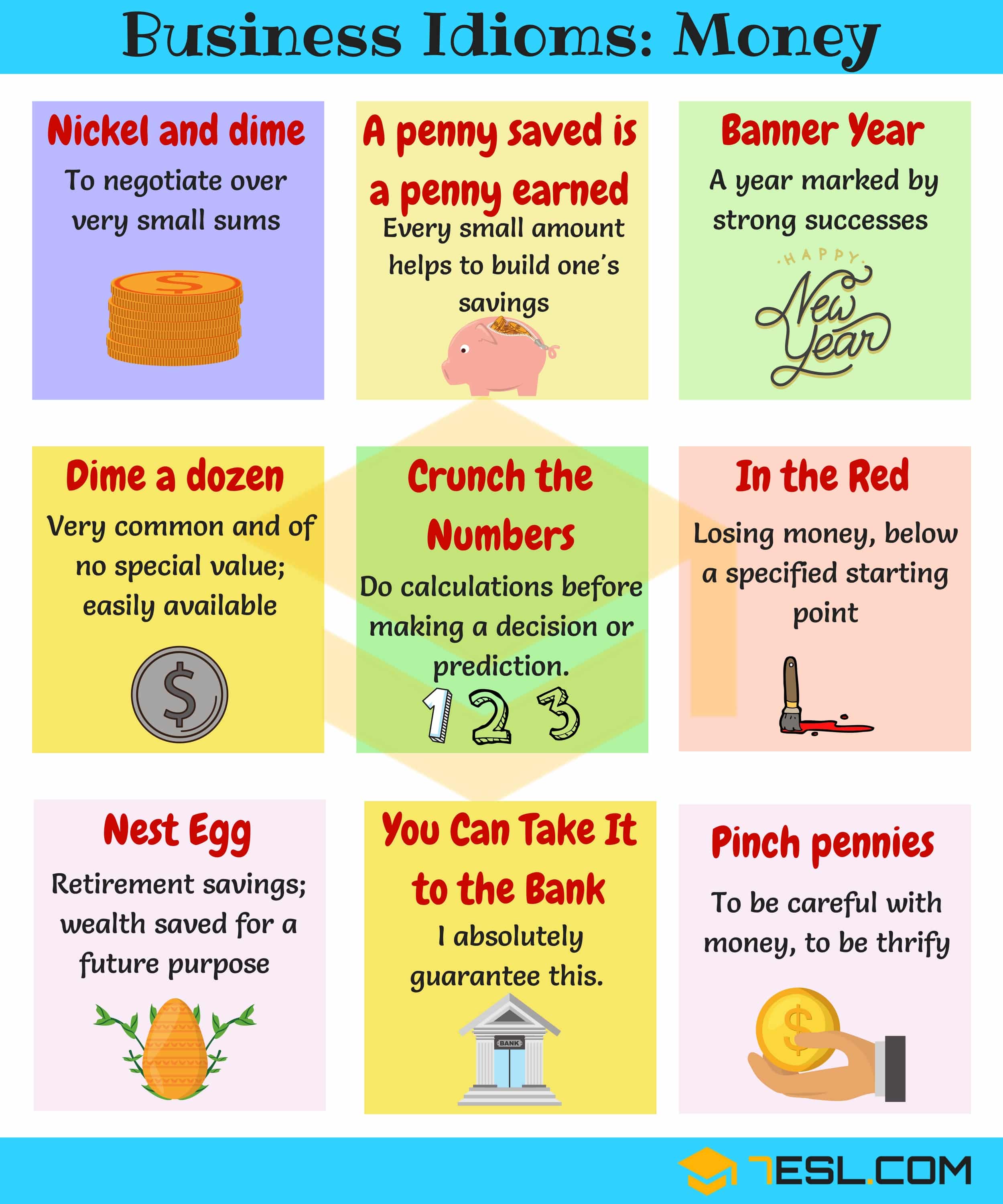 Idioms about Money