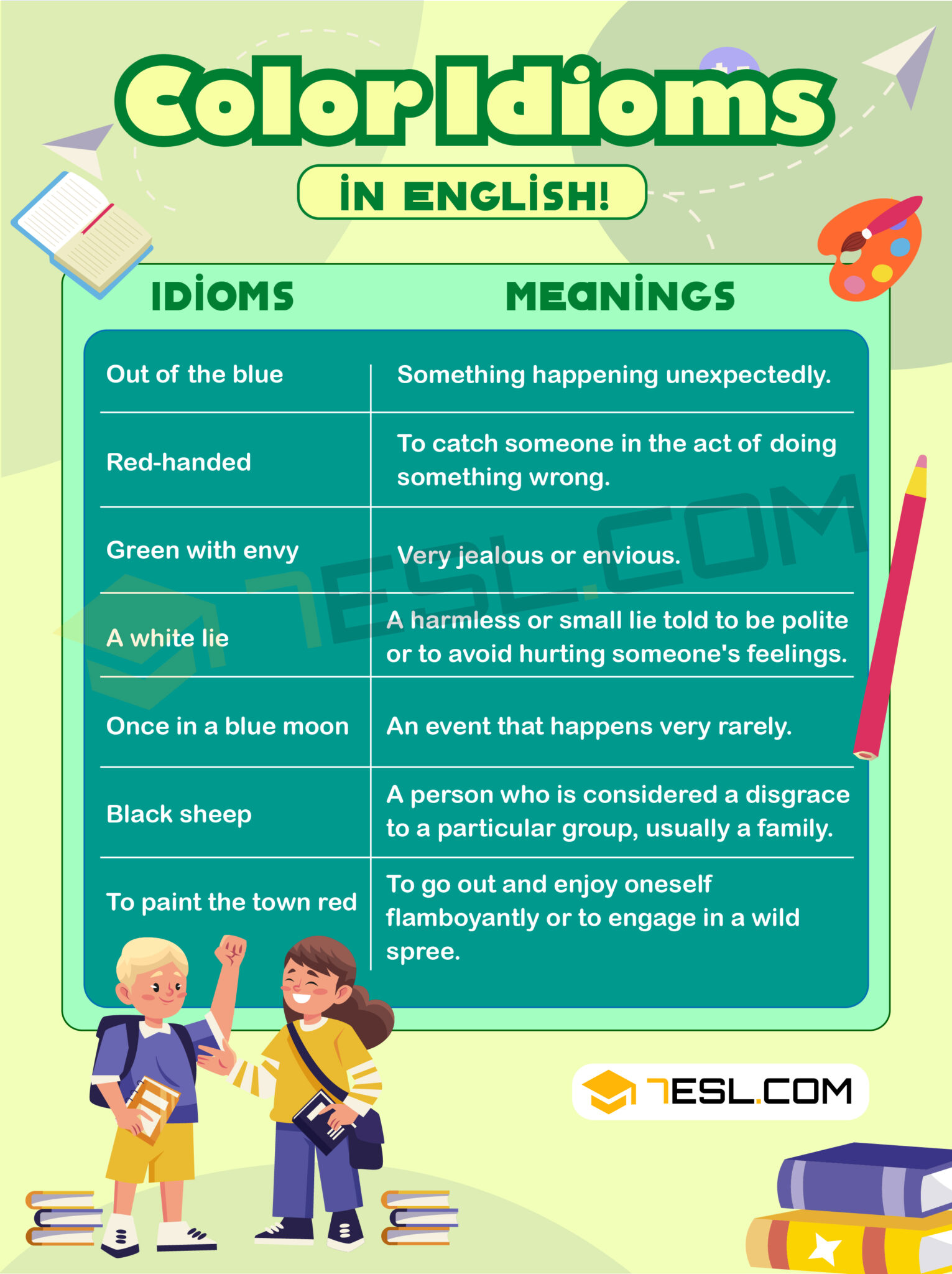 Color Idioms