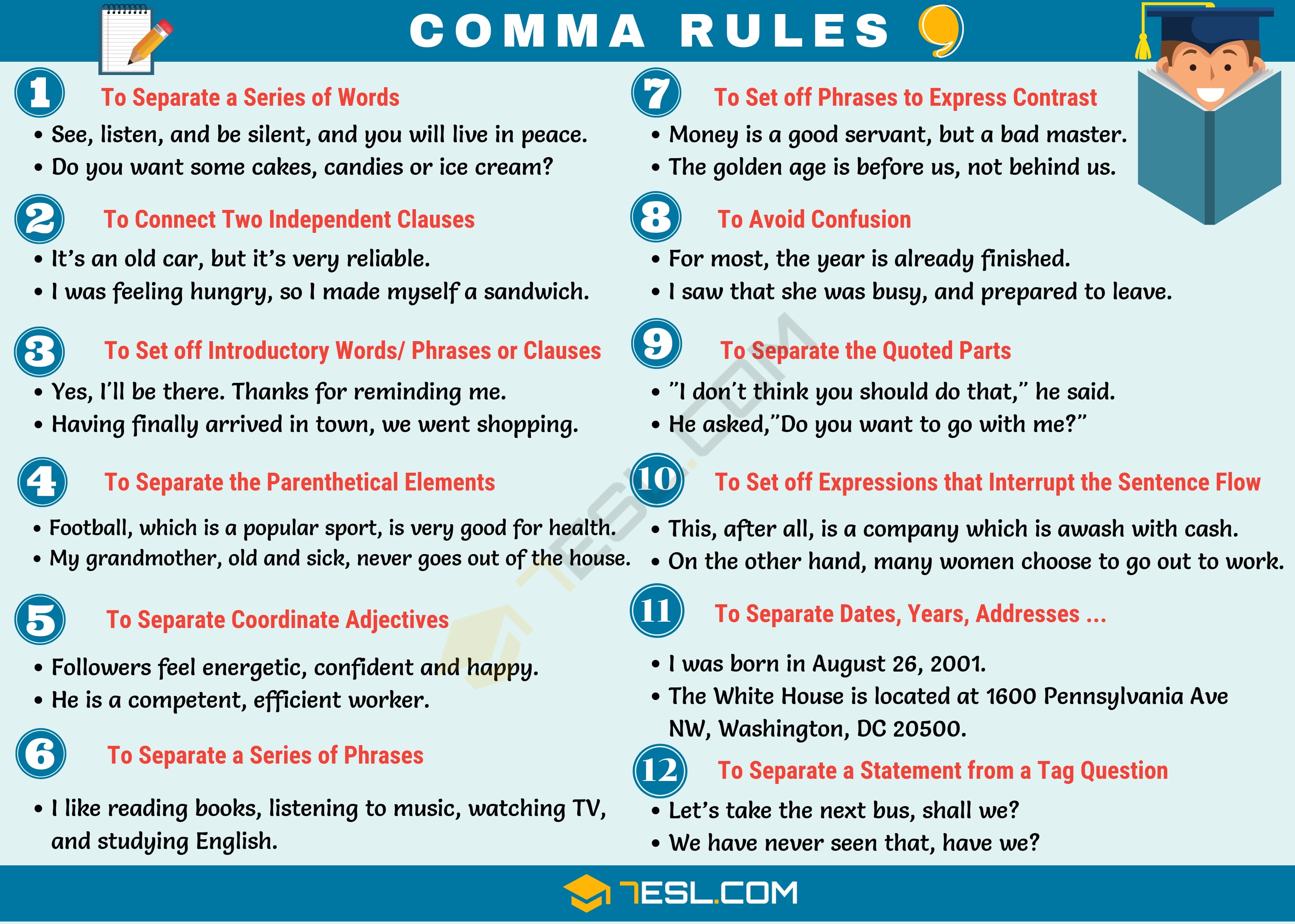 Comma Rules