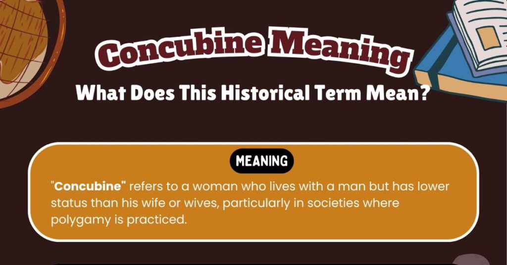 Concubine Meaning: What Does This Historical Term Mean?