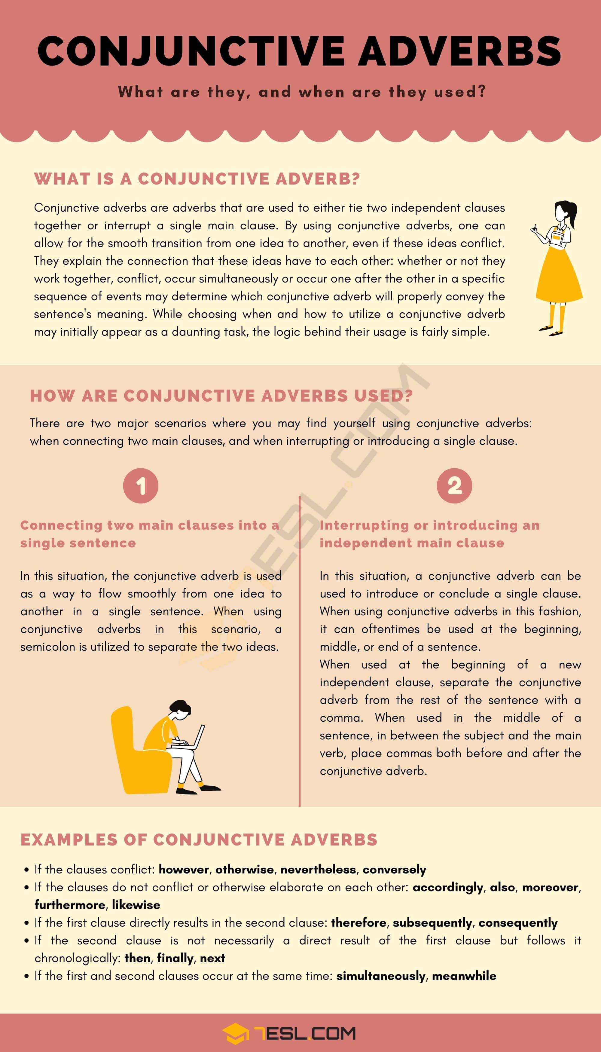 Conjunctive Adverbs