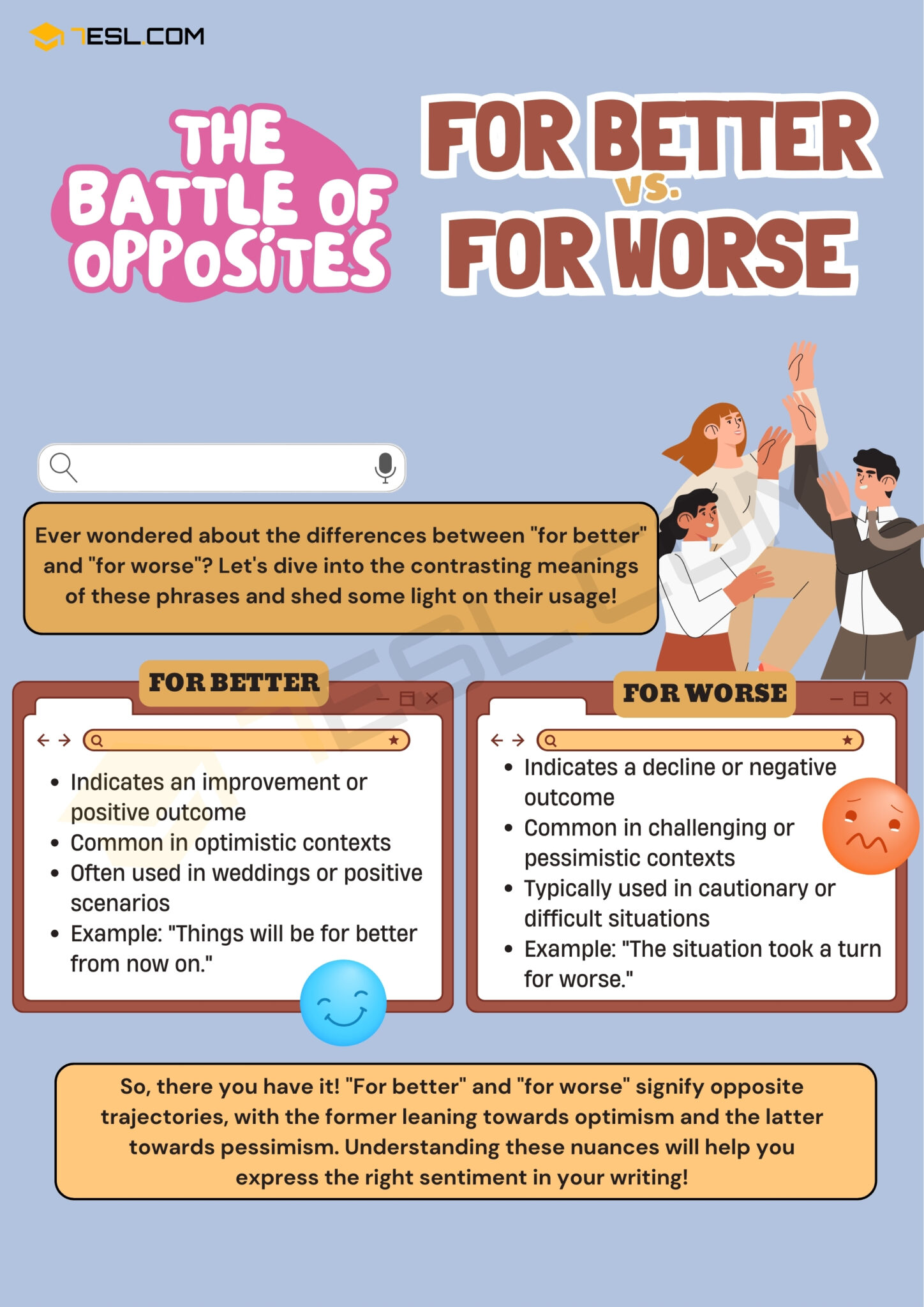 For Better vs. For Worse