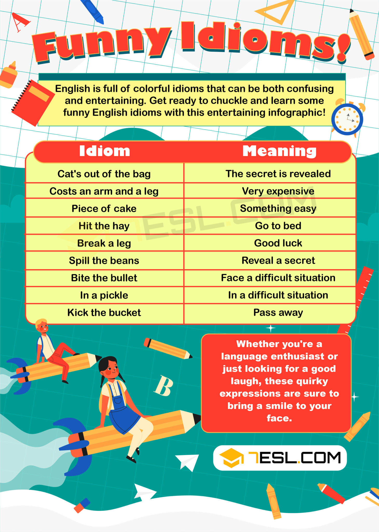 Funny Idioms