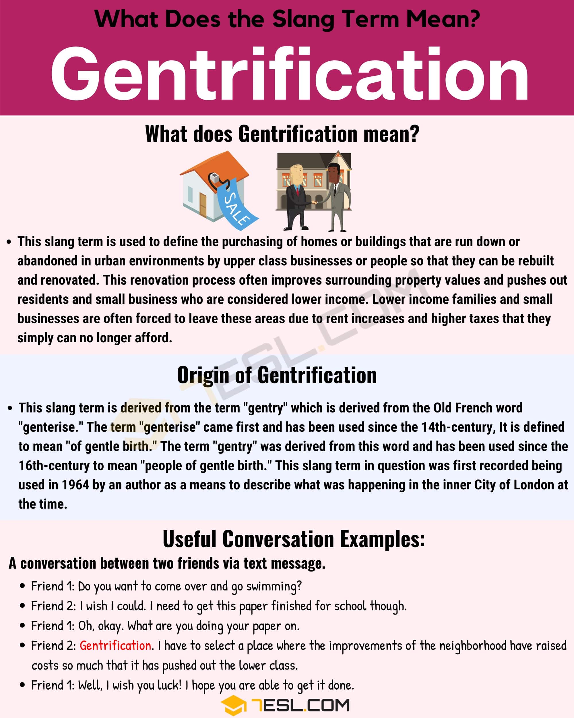 Gentrification Meaning