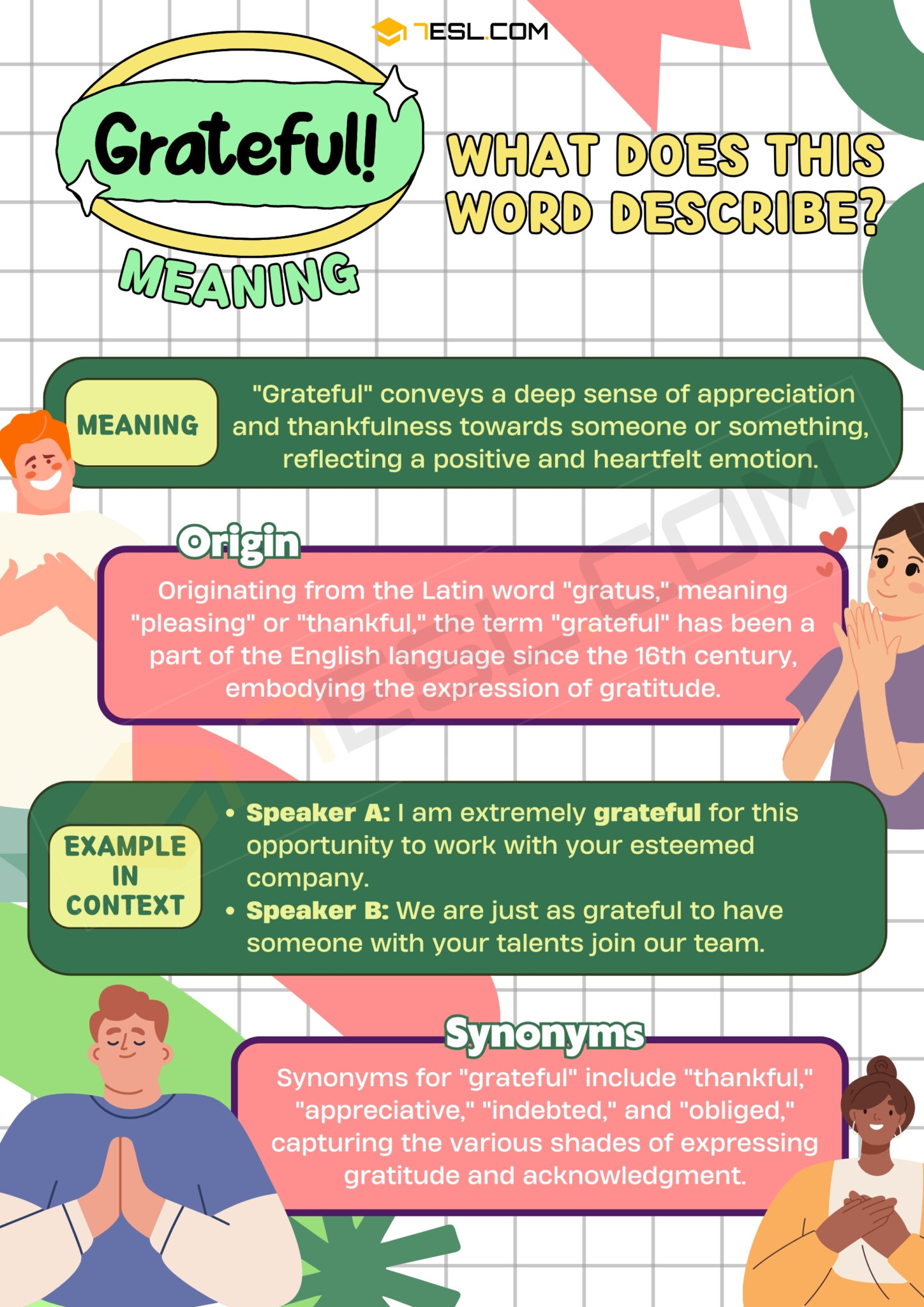 Grateful Meaning