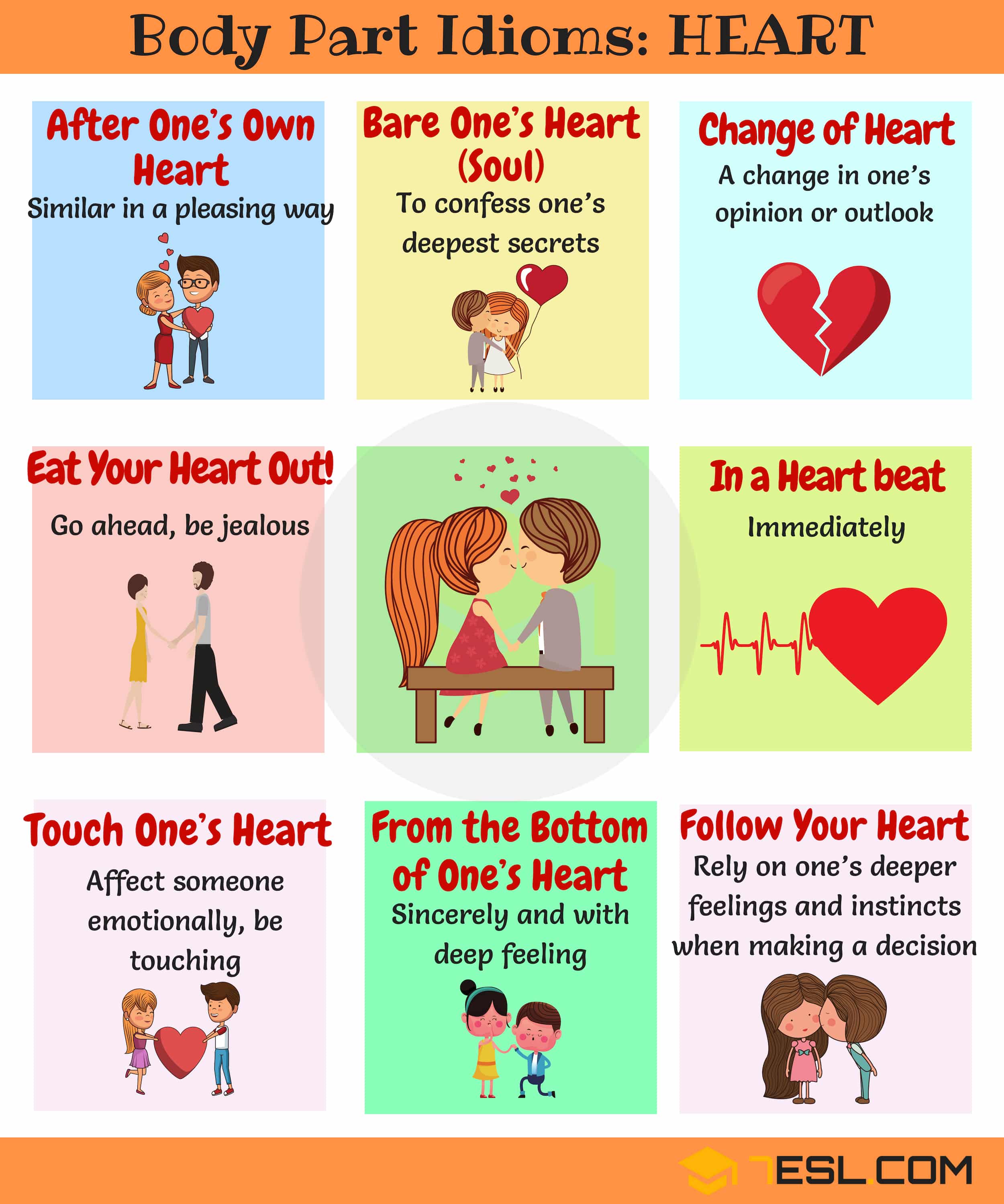 Heart Idioms