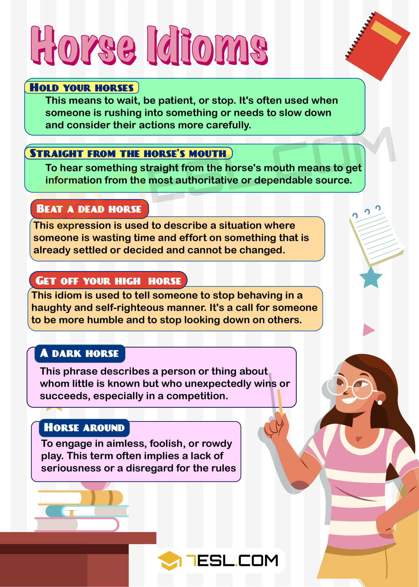 Horse Idioms
