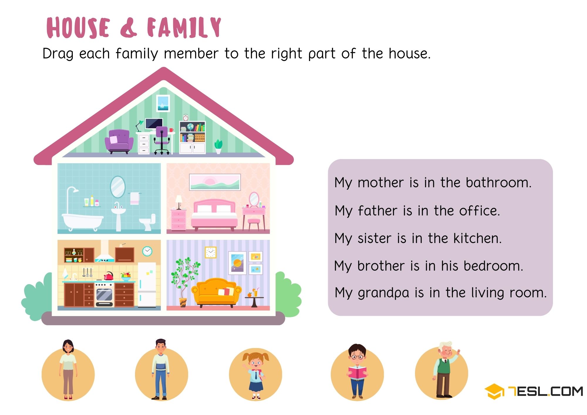 House Worksheets for Kids 6