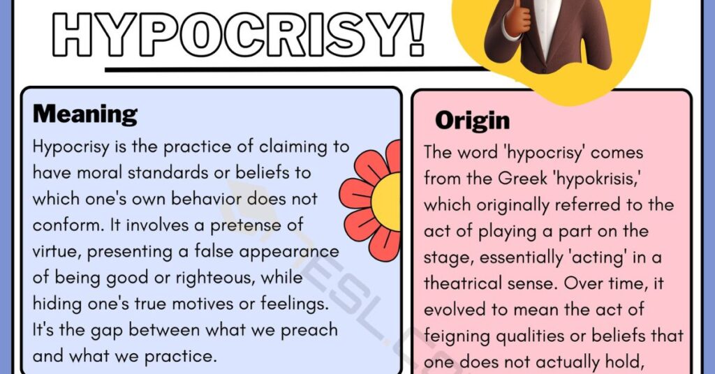 What Does the Term "Hypocrisy" Mean? 46