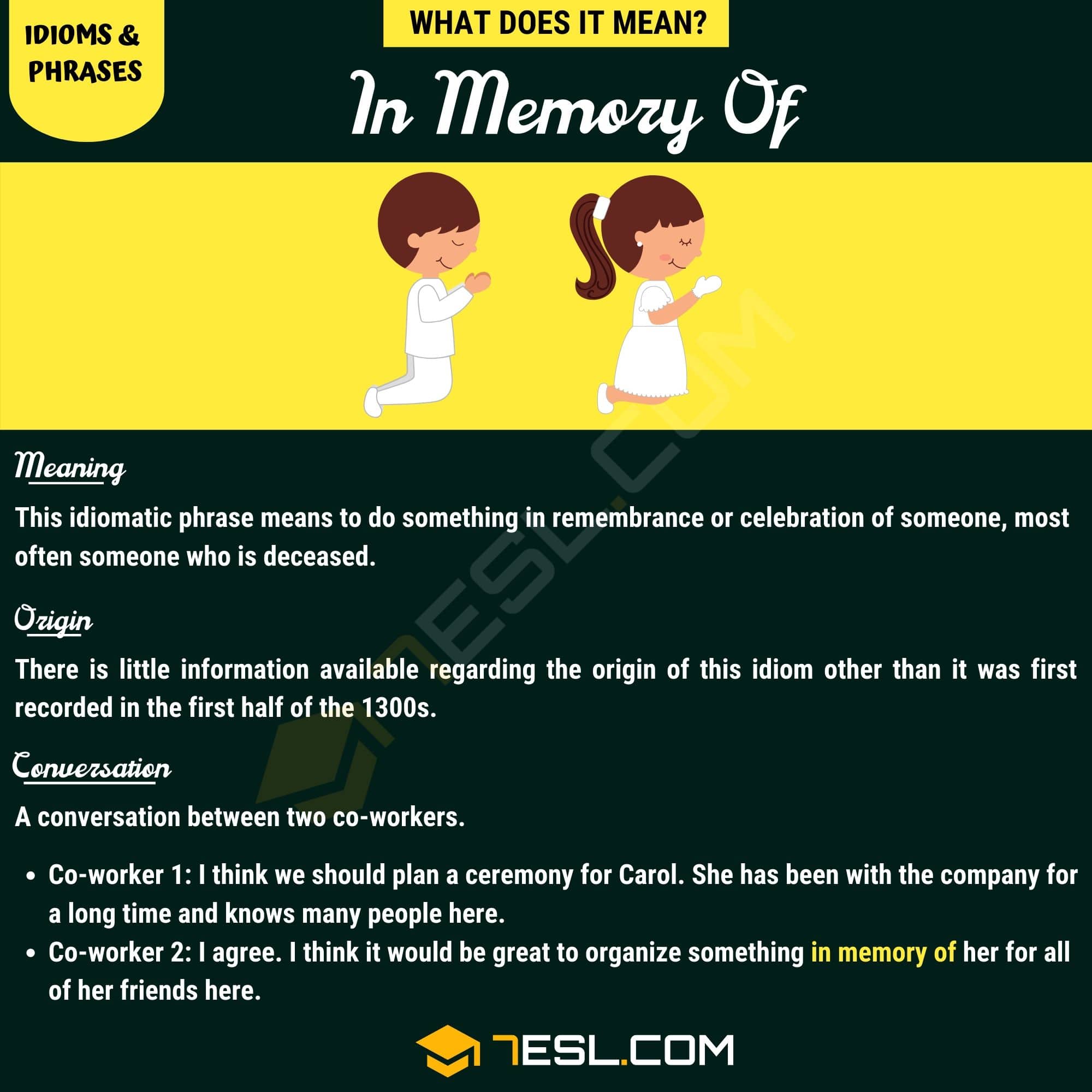In Memory Of
