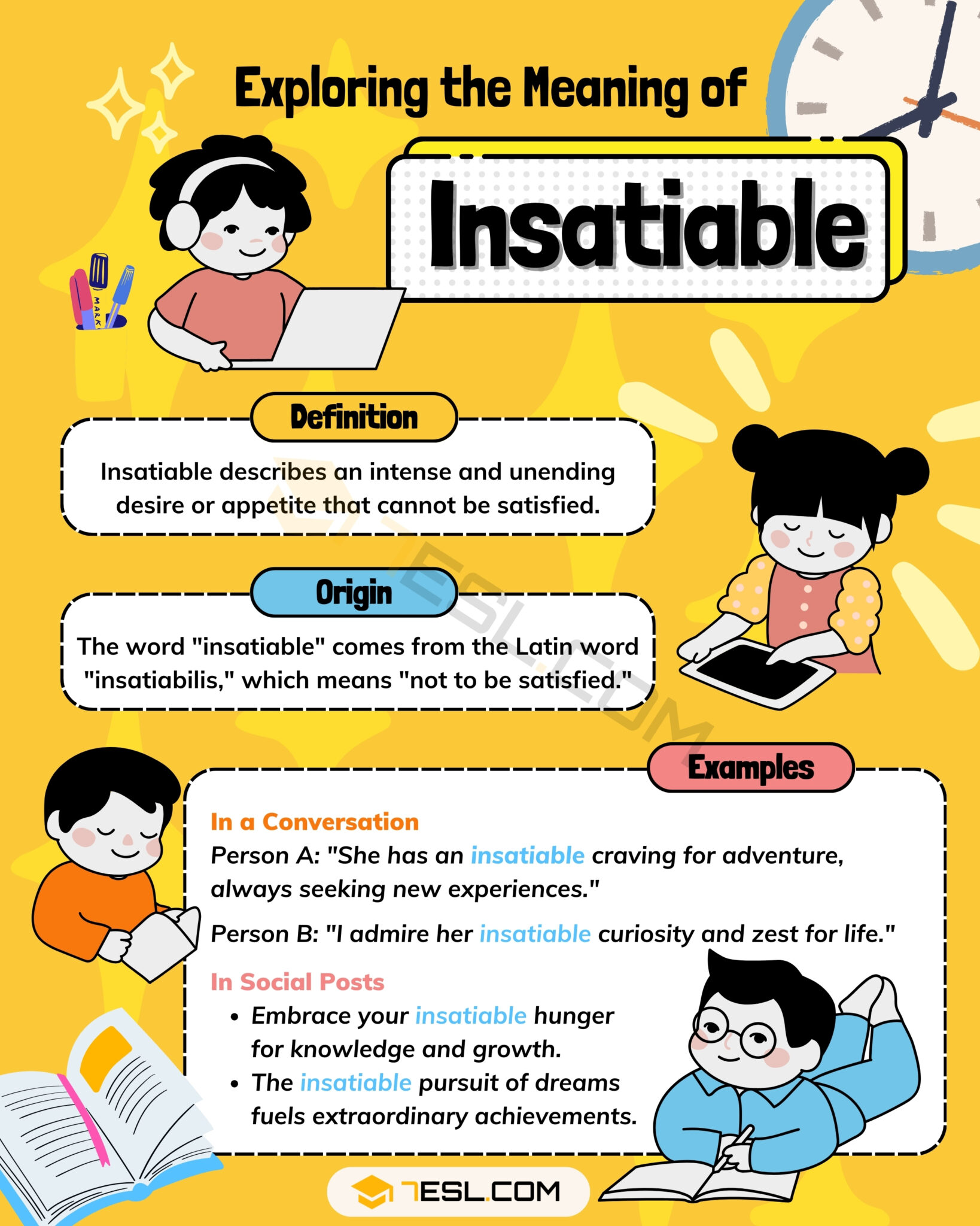 Insatiable Meaning