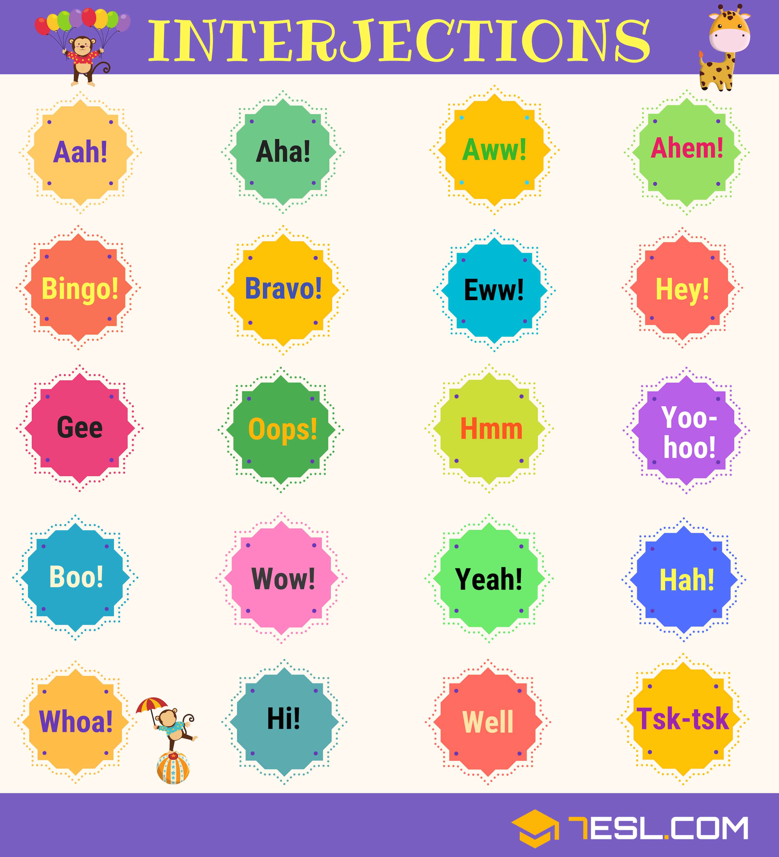 List of Interjections