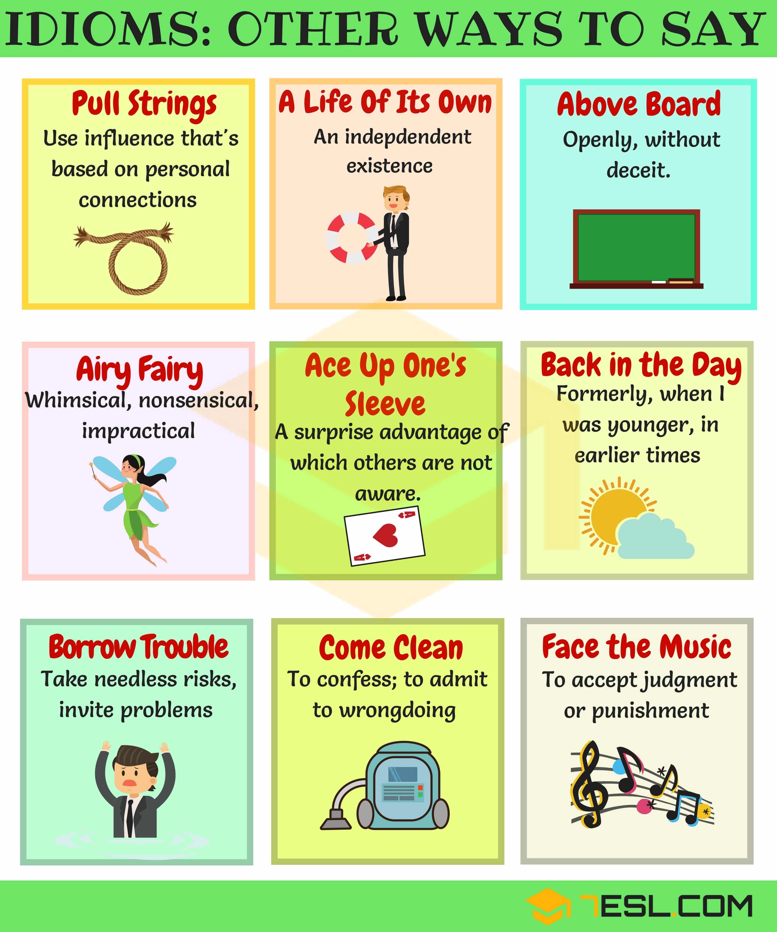 Useful Idiomatic Expressions