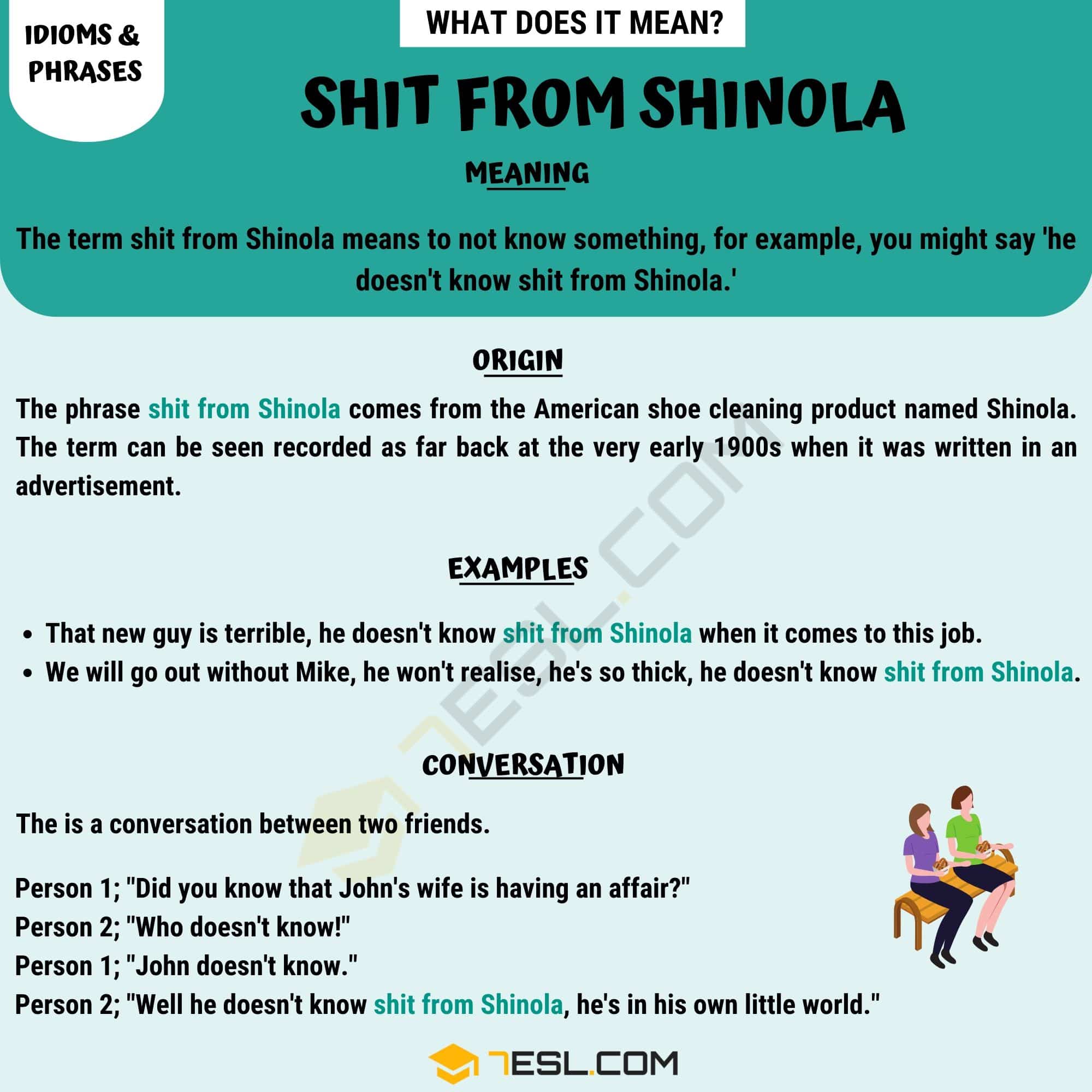 Shit from Shinola
