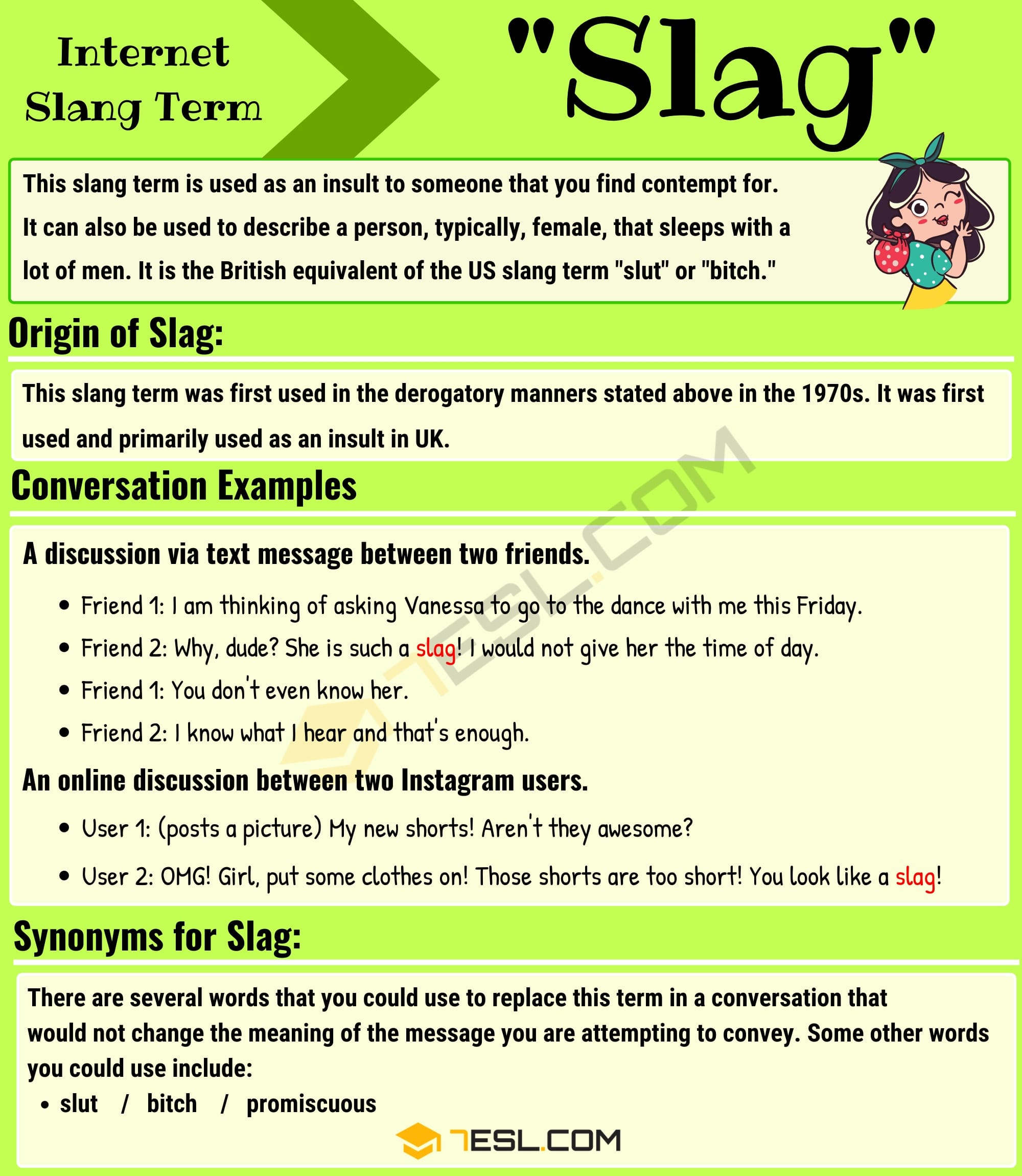 Slag Meaning
