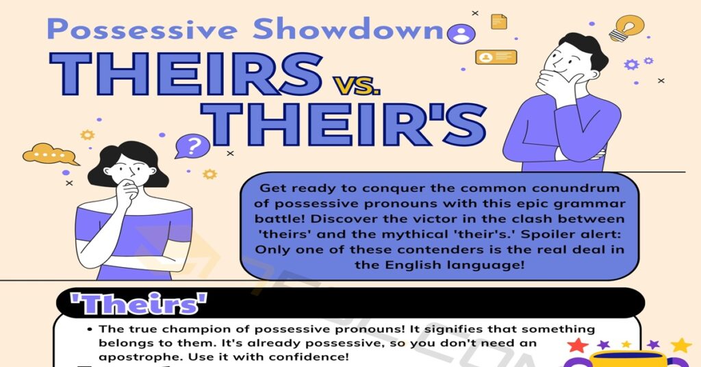 Theirs vs. Their's: Simplifying Possessive Pronouns