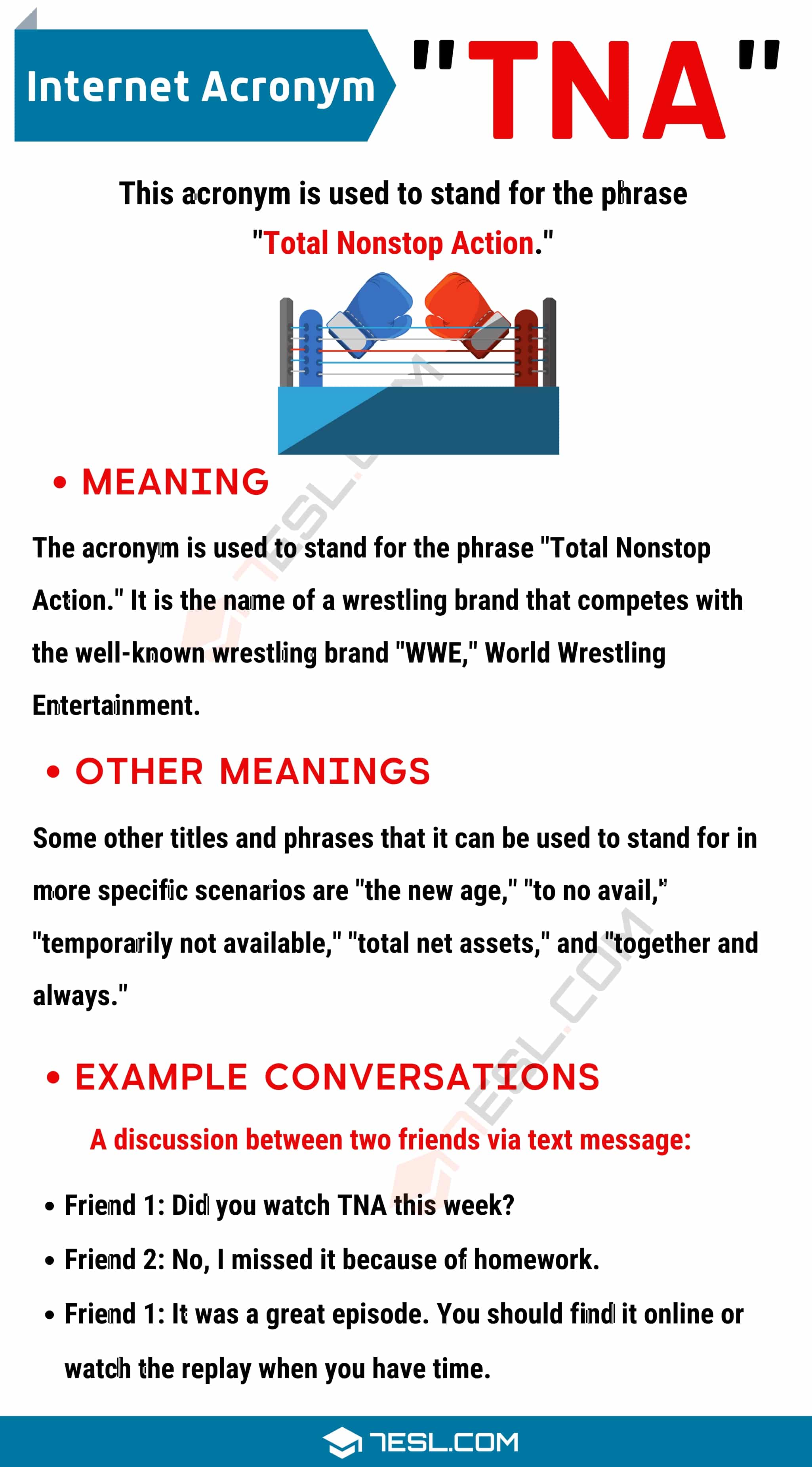 TNA Meaning
