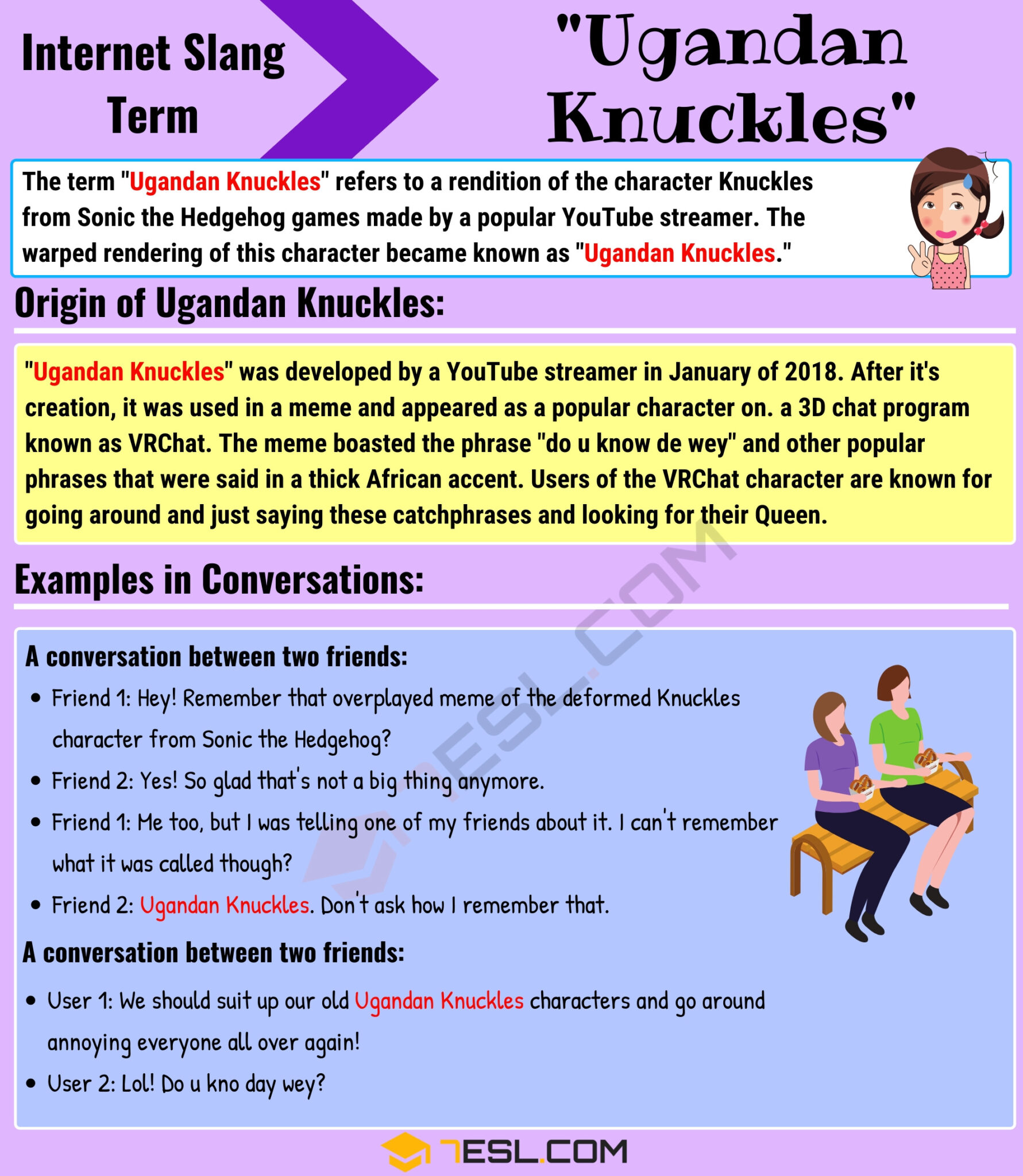 Ugandan Knuckles Meaning