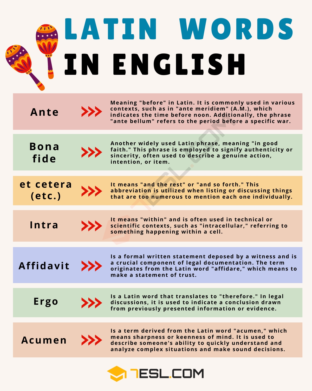 Latin Words