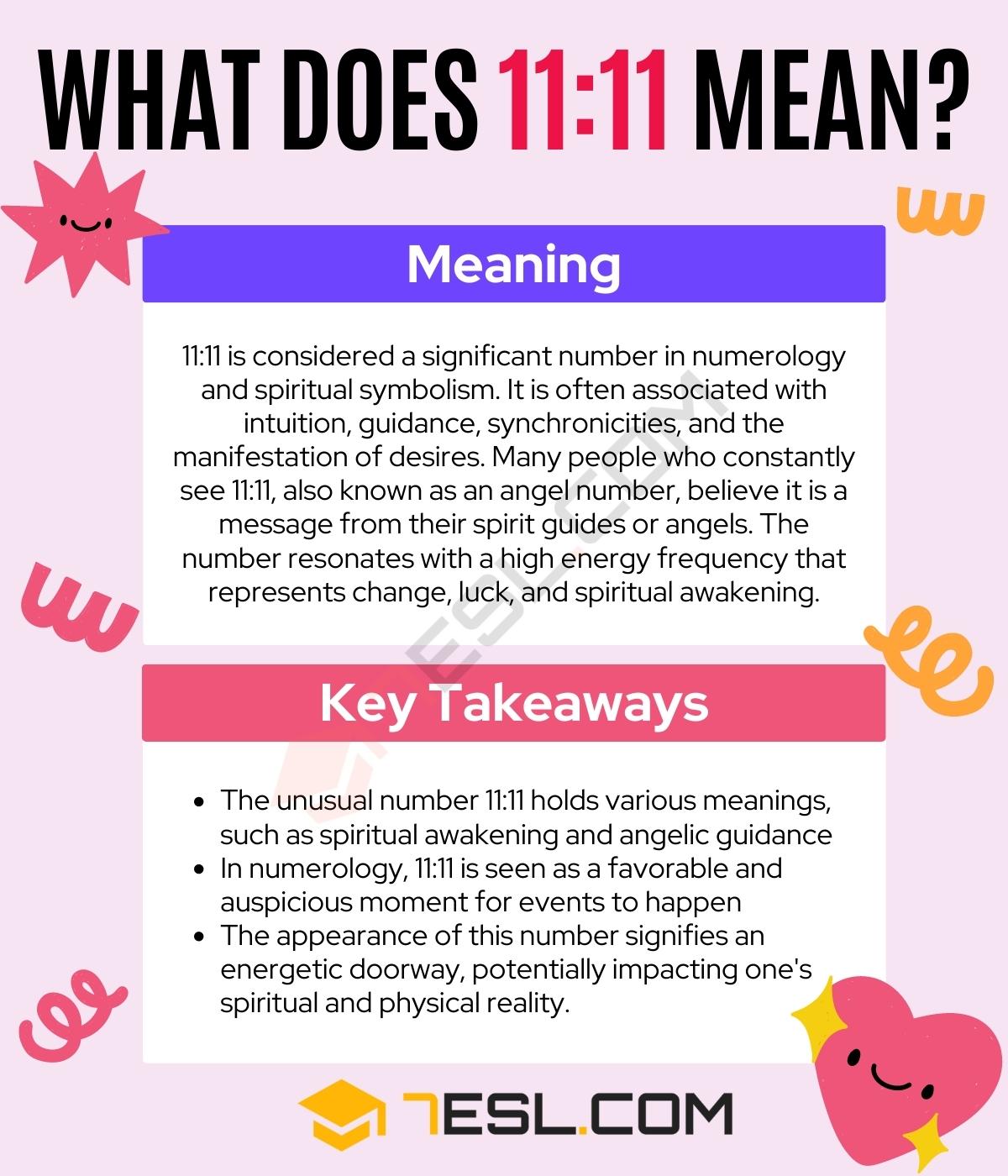 11:11 Meaning