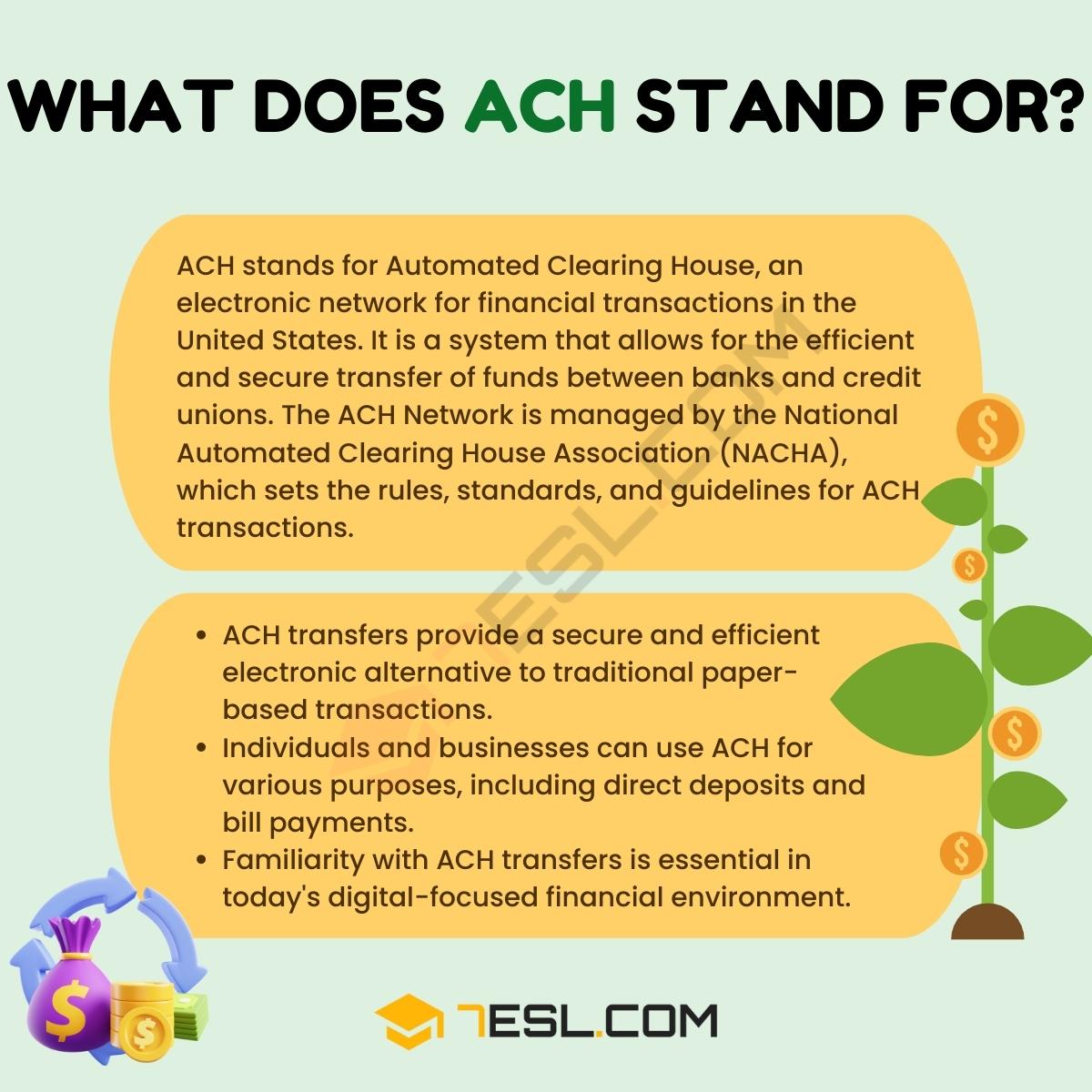 ACH Meaning