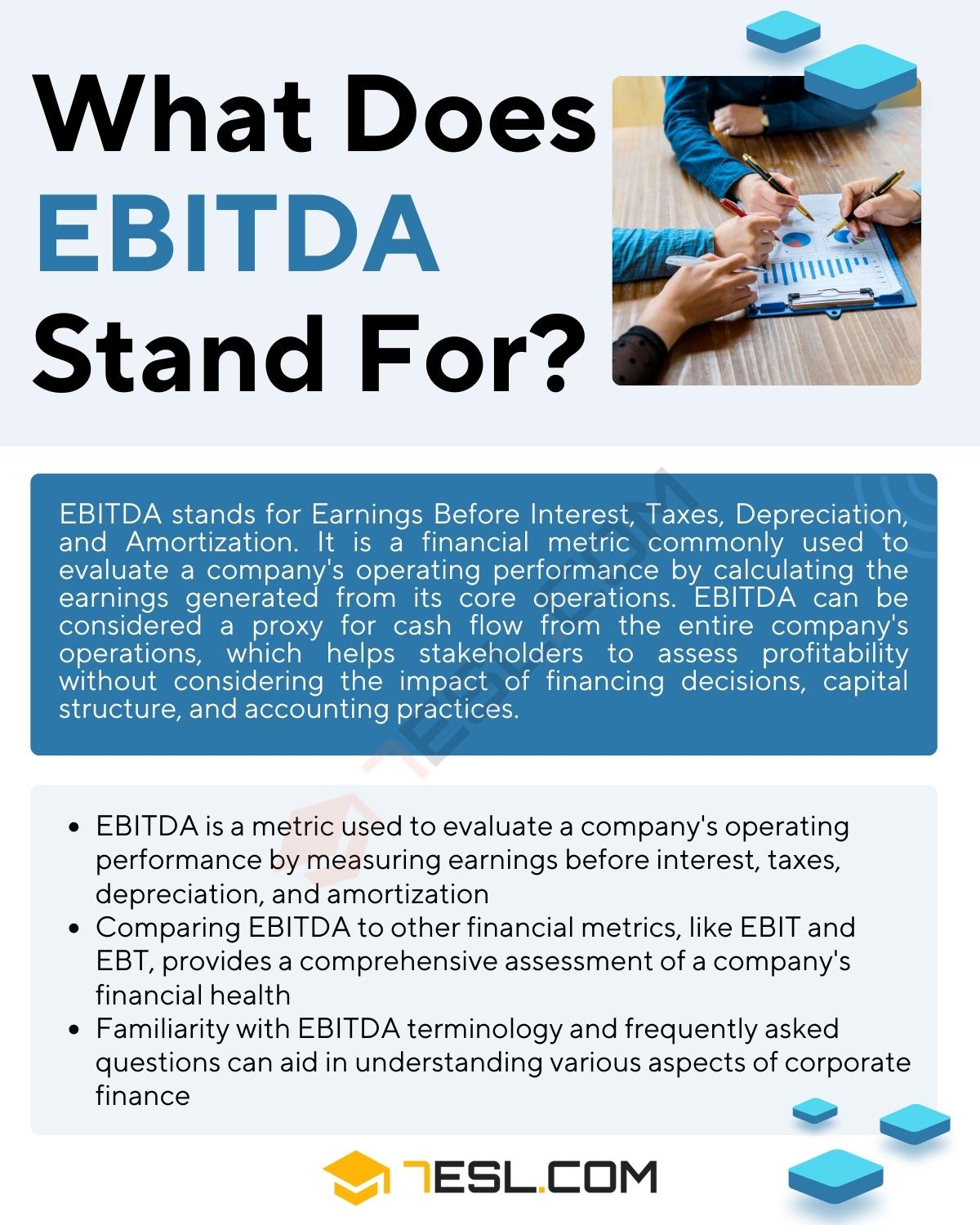 EBITDA Meaning