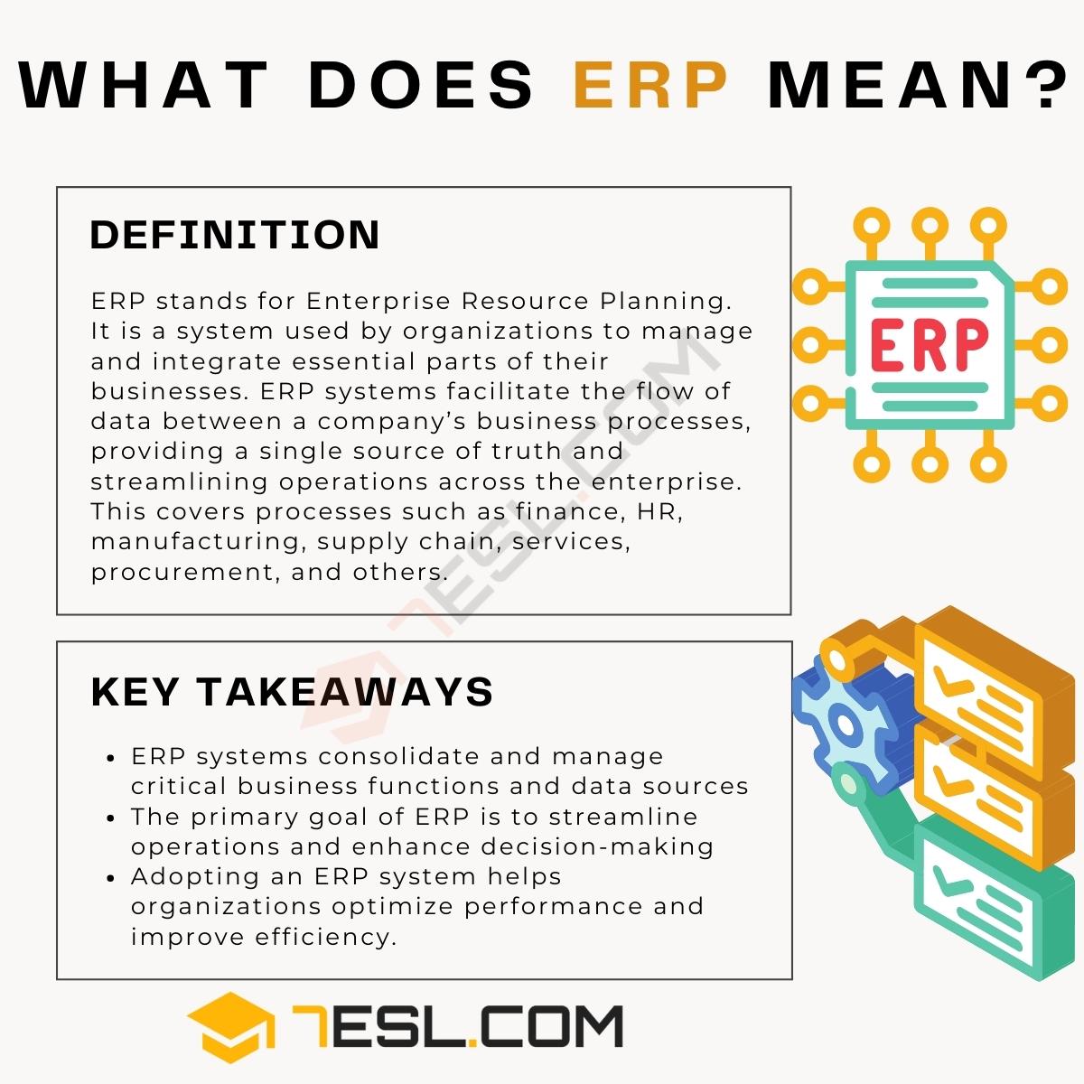 ERP Meaning