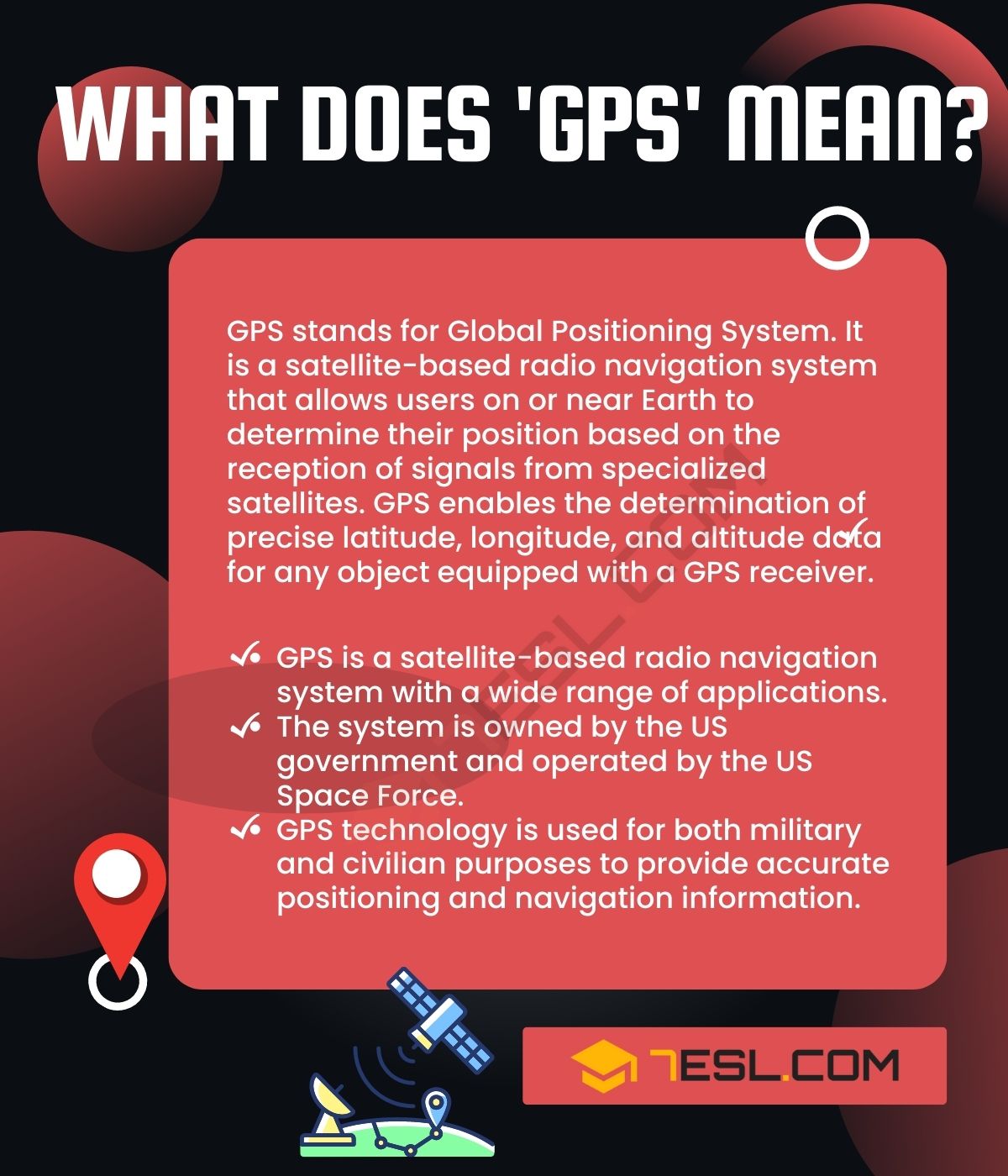 What Does GPS Mean?