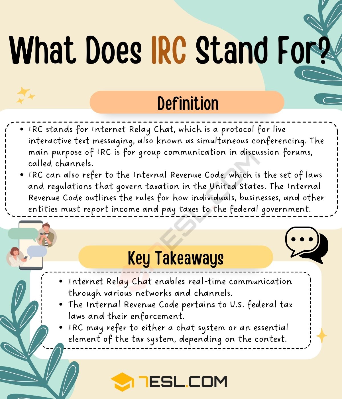 IRC Meaning