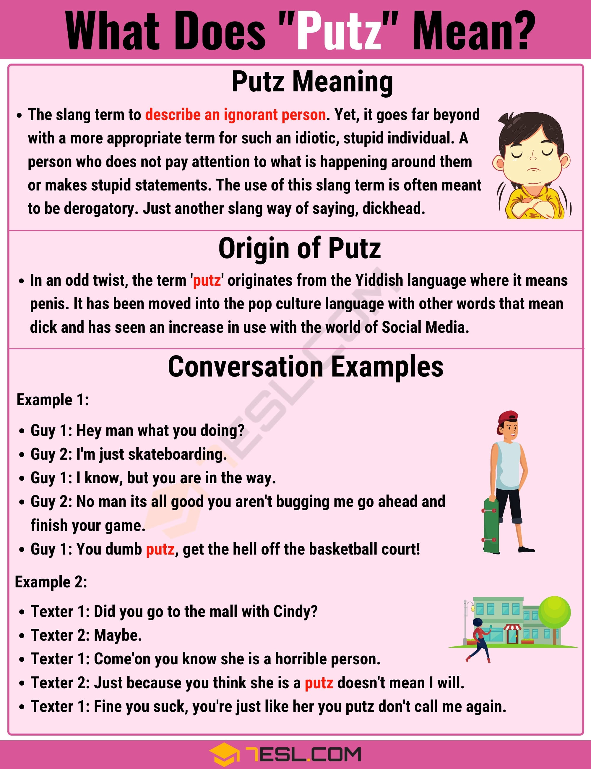 Putz Meaning