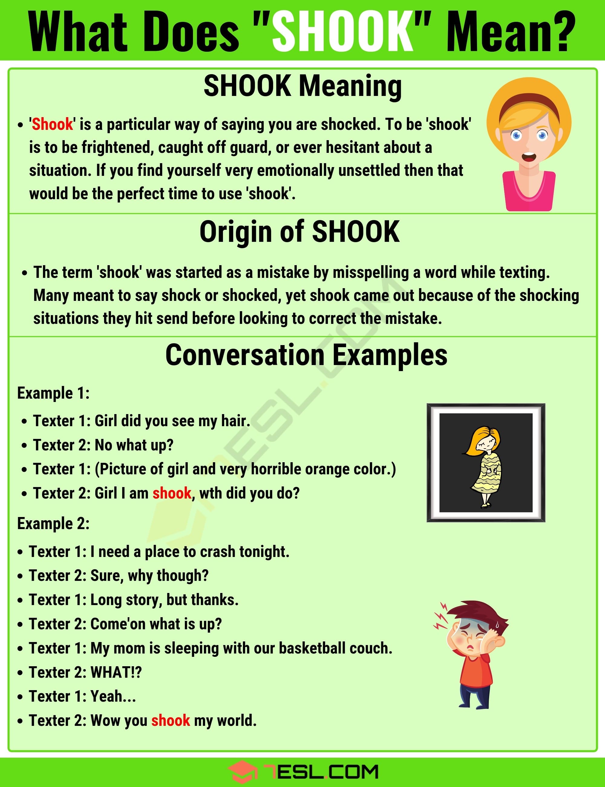What Does Shook Mean?