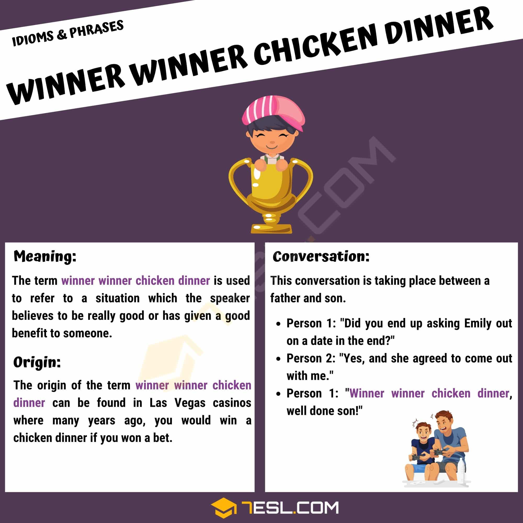 Winner Winner Chicken Dinner