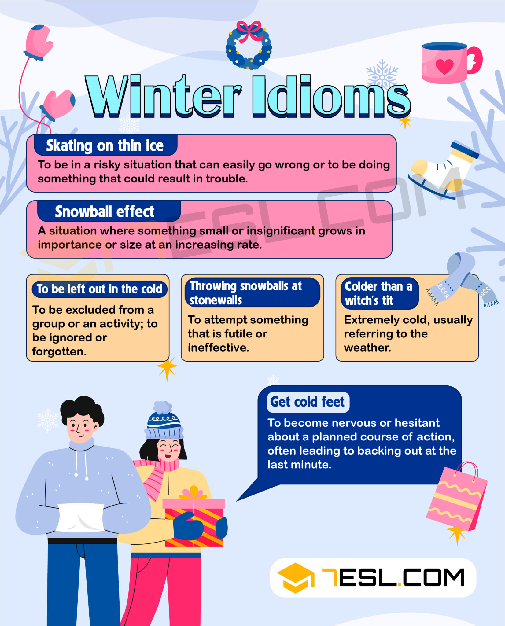 Winter Idioms