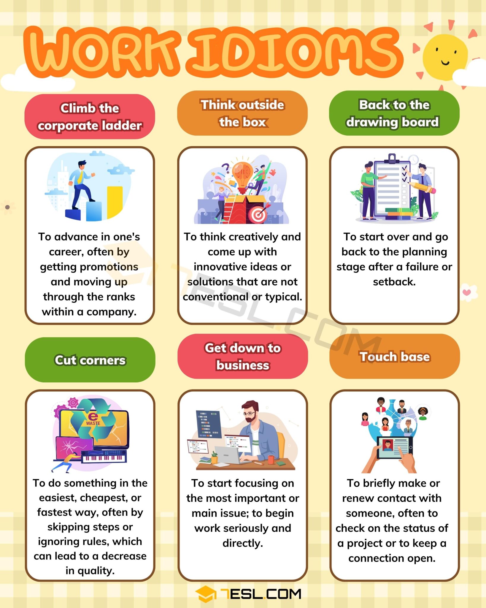 Work Idioms