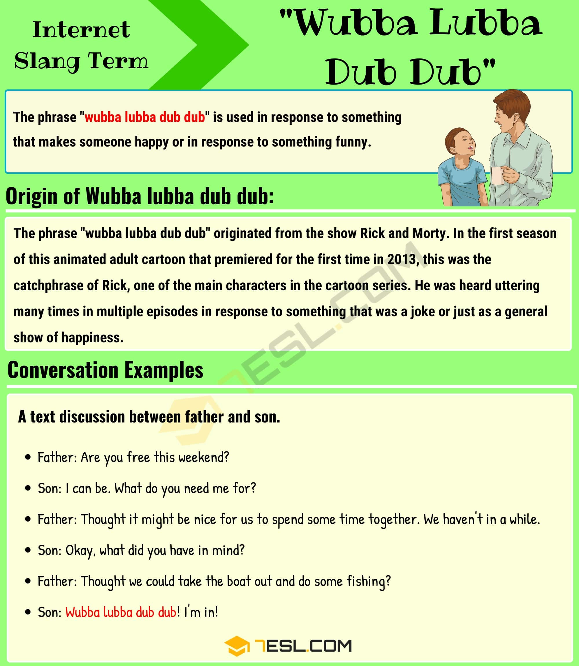 wubba lubba dub dub