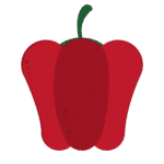 Red pepper/red bell pepper
