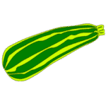 Courgette (U.K.)/zucchini (U.S.)