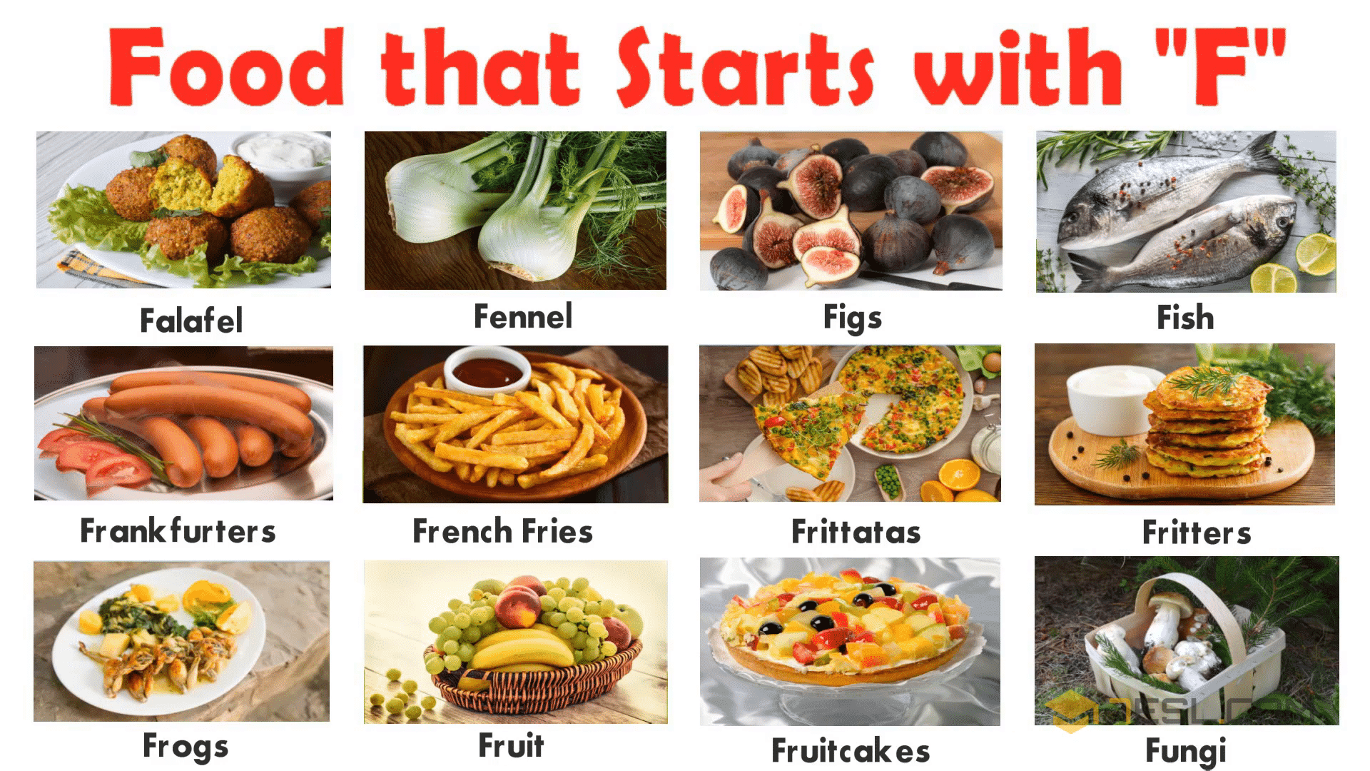 List of Foods: F Food